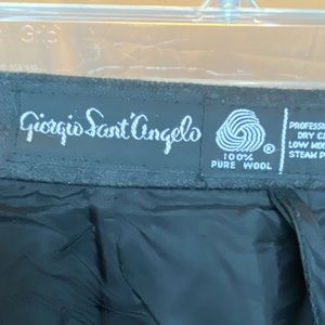 Vintage Giorgio Sant’Angelo wool skirt
